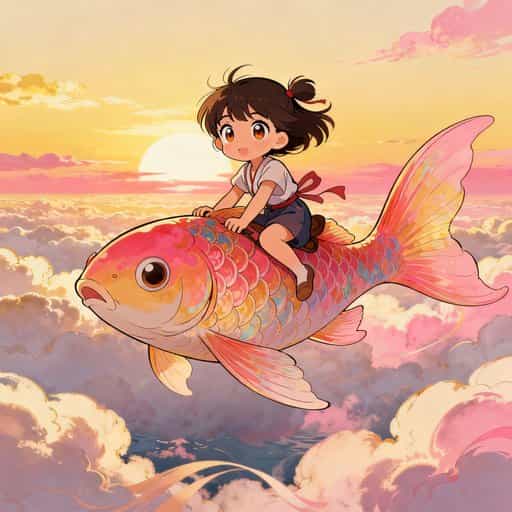 Anime — AI art style for kids picture books