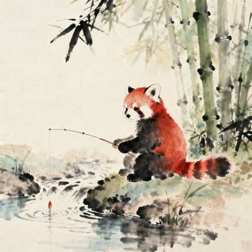 Ink Wash — AI art style for kids picture books