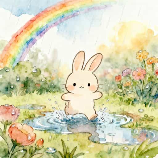 Watercolor — AI art style for kids picture books