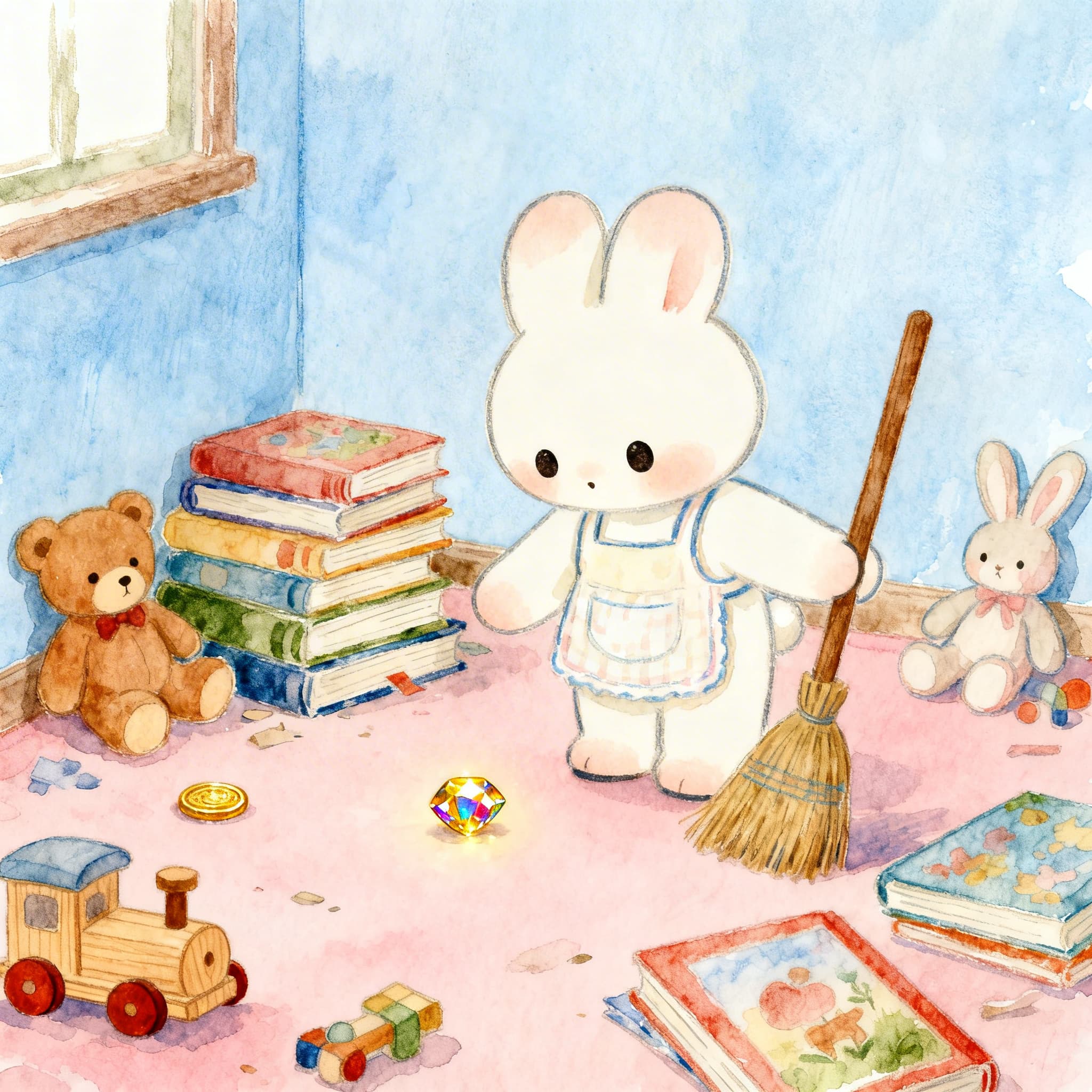 お部屋のおかたづけ